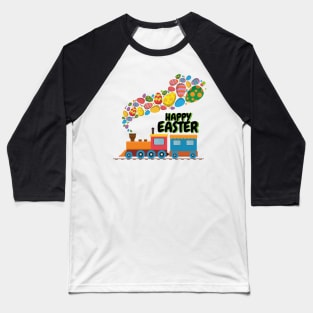 Train Easter Eggs For Boys Baseball T-Shirt